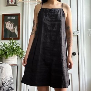 Everlane linen mini dress